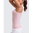 thumbnail image 4 of CRZ YOGA Seamless Workout Tank Tops for Women Hip Length Athletic Running Gym Sleeveless Shirts Racerback, 4 of 6