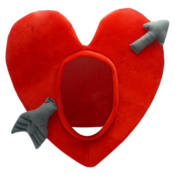 Stylish Unisex Heart Design Novelty Cap for Valentine's Anime Events and Themed Parties