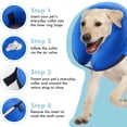 thumbnail image 3 of Collar inflable protector Levamdar para perros y gatos Collar de recuperación suave, 3 of 8