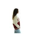 thumbnail image 7 of Women's Gameday Social  Garnet/Cream Florida State Seminoles Woven Carley Retro Button-Up Cardigan, 7 of 7