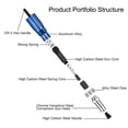 thumbnail image 4 of Rivet Gun Adapter, Professional Riveting Converter Power Tool with Non-Slip Handle, for Cordless Drill Accessory, 4 of 5