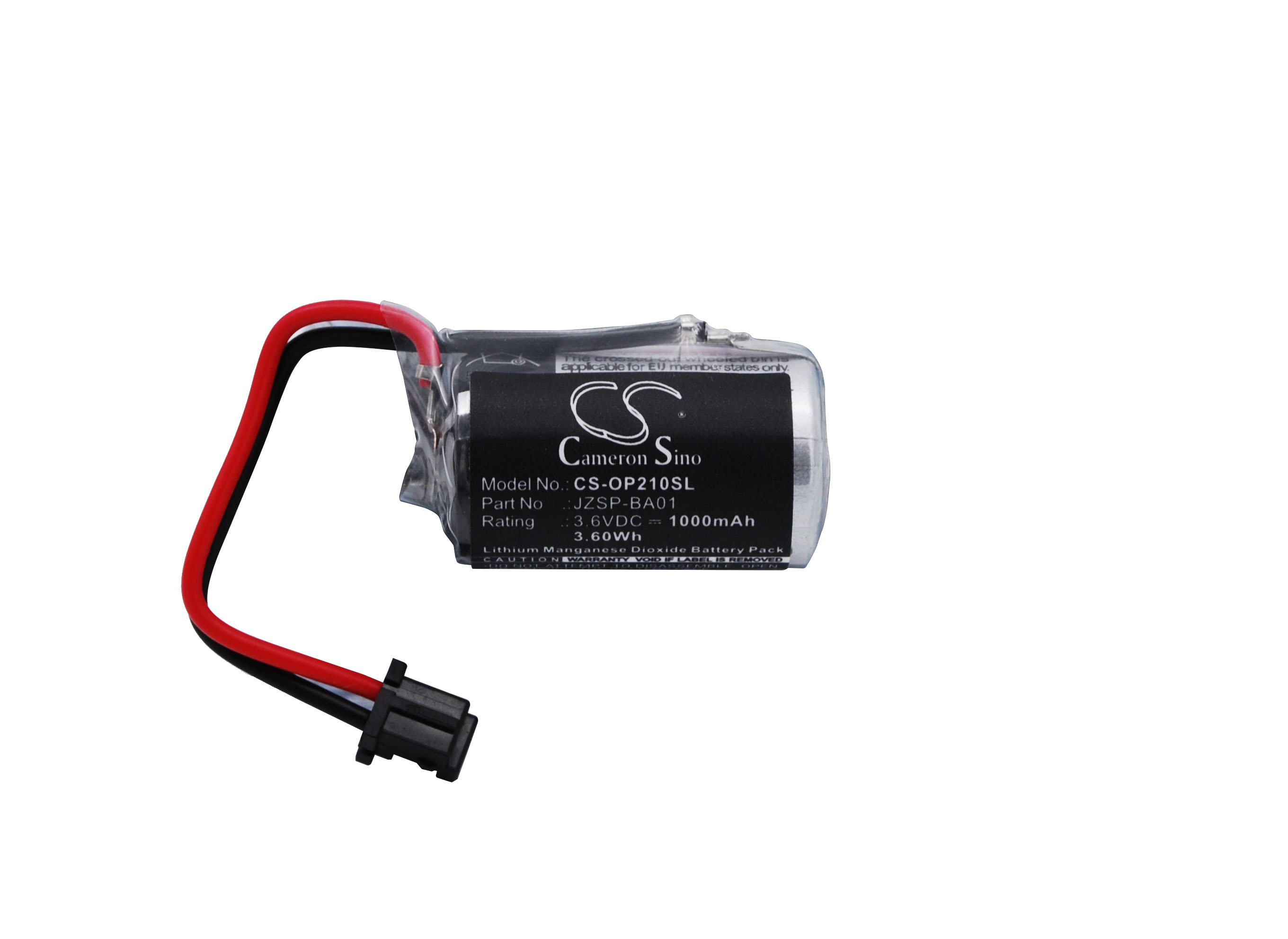 Replacement Battery for Omron 3.6v 1000mAh / 3.60Wh PLC Battery