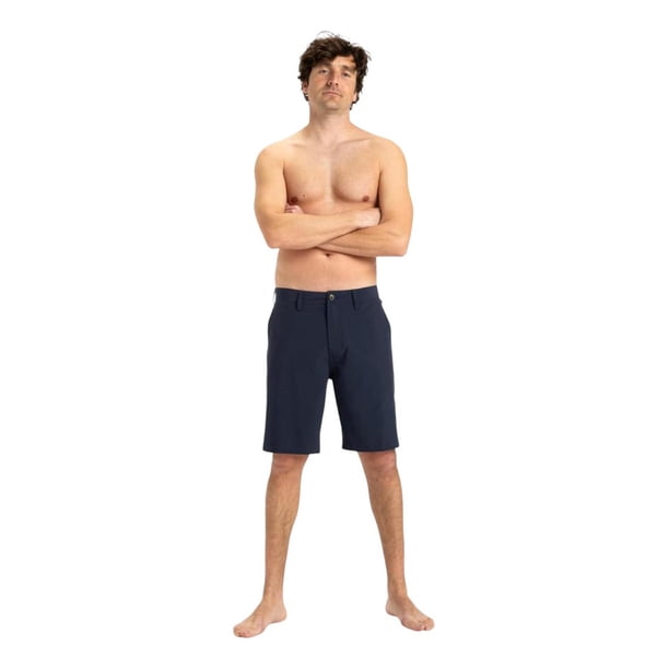 Short Quiksilver Hombre Union Amphibian 20 Azul Casual azul oscuro 30