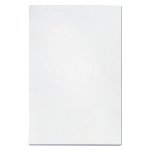 4 X 6 in 100 Sheets Pack of 12 White School Smart Scratch Pad with Chipboard Back