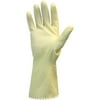 XL, 18 Mil, Amber, Unlined Latex Canner Gloves (1 Dozen)