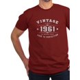 thumbnail image 1 of CafePress - Vintage 1961 Aged To Perfection Men's Classic T Sh - Men's Fitted T-Shirt, 1 of 1