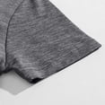 thumbnail image 6 of SGFCWSX Boys 2 Piece Athletic Outfits Summer Quick Dry Short Sleeve T Shirt Shorts Sports Set for Teens Gray Size 13, 6 of 9