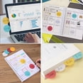 thumbnail image 5 of Mr. Pen- Transparent Sticky Notes, 200 Pcs, Candy Colors, Round, 5 of 6