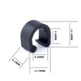 thumbnail image 3 of Aluminum Alloy Bicycle Cable Guide MTB Bike Brake Line Holder Clips Wire Adapter, 3 of 7