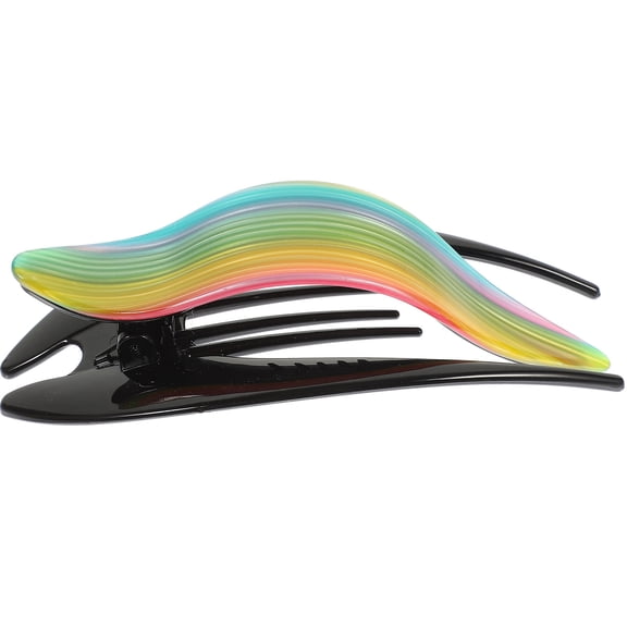 WRITWAA Black Flat French Hair Clip - Hair Clamp for Women and Girls, Stylish Hair Accessories for Everyday Use