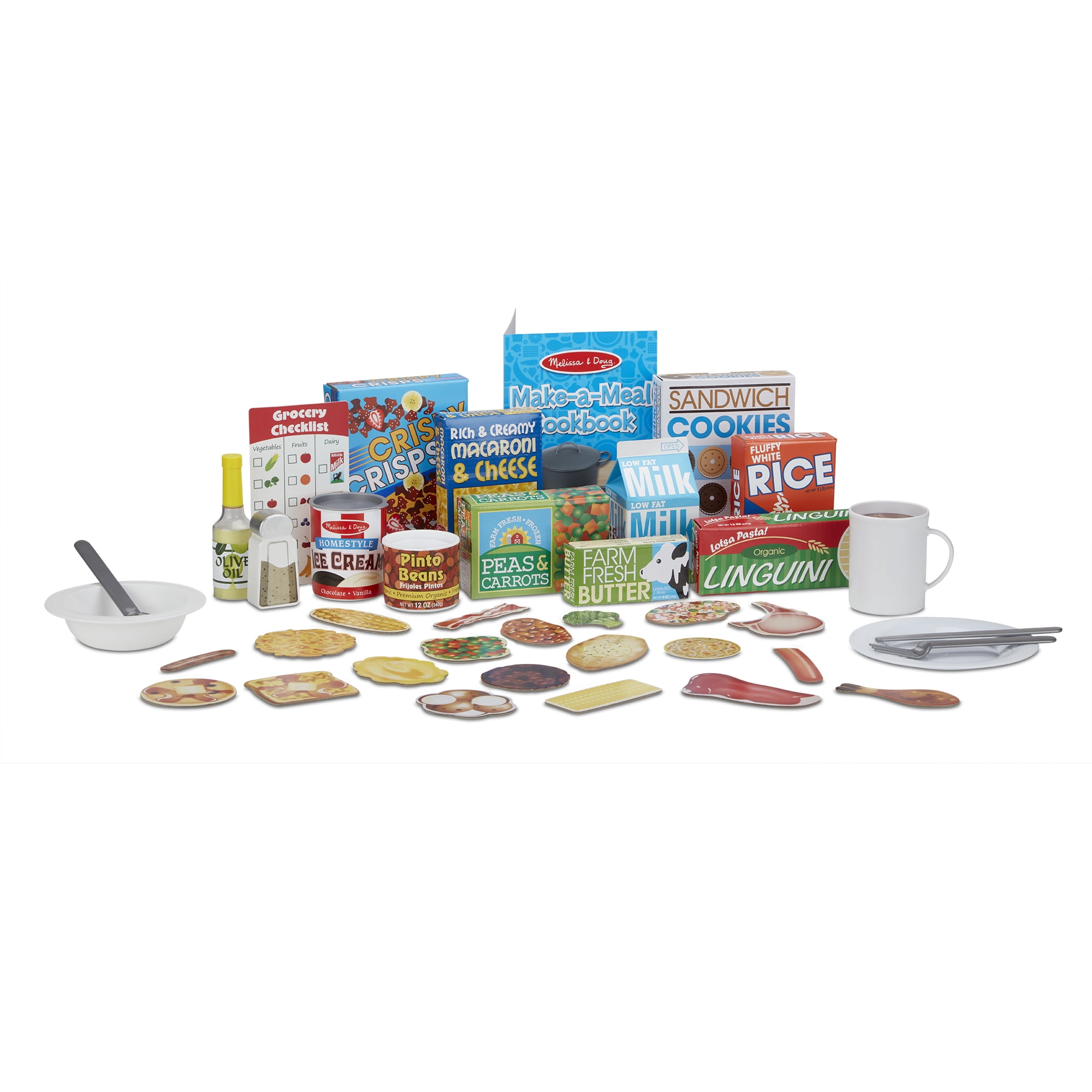 Melissa & Doug Deluxe Kitchen Collection Cooking & Play Food Set