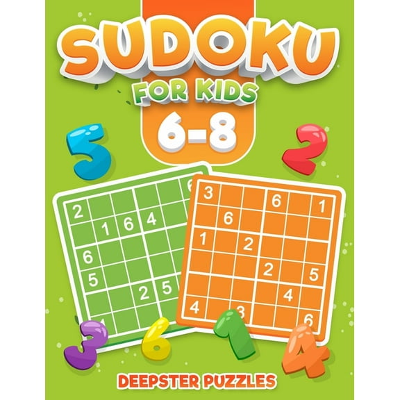 Sudoku for Kids 6-8: Sudoku fo kids ages 6-8 - Kids sudoku easy - Large Print (Paperback)