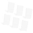 thumbnail image 6 of IBASETOY Clear Picture Frames Acrylic Frames Clear Design 6pcs, 6 of 8