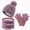 A21-Hot Pink, variant on Toddler Boys Girls Baby Beanie Hats with Earflaps, Baby Winter Hat, Fleece Lined Knit Hat 6-12 Months 12-24 Months 2T 3T 4T 5T 6T 7T 8T 9T Children(Pink,One Size)