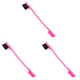 thumbnail image 1 of Cepillo Control Bordes Borde para Cepillar Los Hacia Atrás Peinar () Rosa, 1 of 4