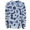 thumbnail image 2 of Boxercraft K01P Women's Tie-Dye Fleece Out Crew-Navy Tie-Dye-M, 2 of 2