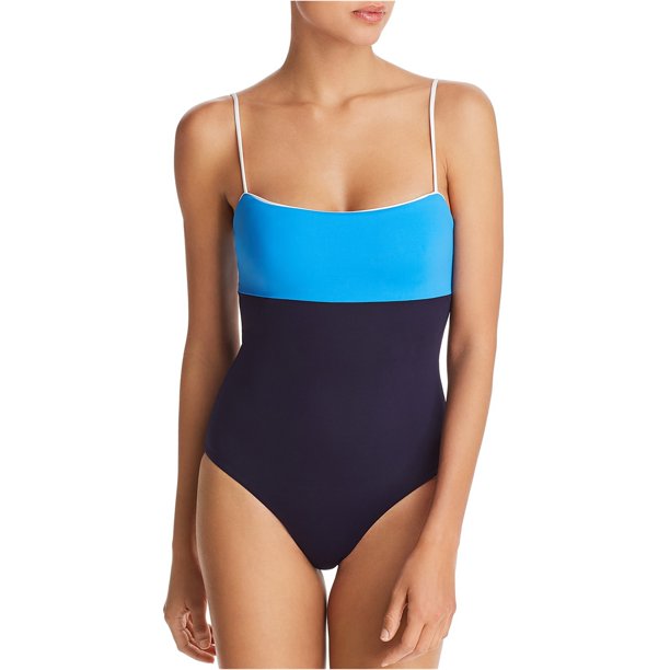 Tavik Scarlett Traje de baño de una pieza para mujer, azul, XS