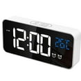 thumbnail image 2 of Large Digital Alarm Clock For Visually Impaired - Big Electric Clock For Bedroom, Jumbo Number Display, Fully Dimmable Brightness Dimmer, Usb Ports,, 2 of 5