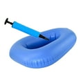 thumbnail image 2 of MERIGLARE Inflatable Bedpan Adjustable Portable Washable Air Inflation Bedpan Toilet, 2 of 7