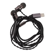 Monitor Earbuds HiFi Stereo Type C Wired DAC Earphone with Mic for Musicians Audiophile