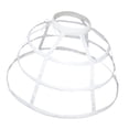 thumbnail image 1 of Falda de aro con enagua para niñas y mujeres, corta, para vestido de novia, vestido de baile Blanco, 1 of 9