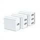 thumbnail image 3 of Cabezal de carga 5V2A, certificación, puerto múltiple, puerto dual, USB, carga rápida, cargador de teléfono móvil, adaptador de corriente de múltiples enchufes., 3 of 5