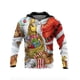thumbnail image 1 of FELIZ Navidad Vacaciones 3D Impreso Cool Santa Claus Patrón Sudaderas con capucha Sudadera para hombres y mujeres Sudaderas para niños para hombres, 1 of 4