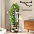 thumbnail image 2 of Soporte para plantas Bamworld, estante alto para interiores, para varias plantas, 2 of 6