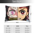 thumbnail image 2 of Demon Slayer Throw Pillow Cover Decoration Pillow Case Cushion for Home Sofa Couch 20"x30", 2 of 8
