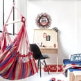 thumbnail image 5 of 18Inch 4th of July Patriotic Day Wreath Red Blue White Berry Wreath with Americana Flag Patriotic Decorations for Memorial Day Independence Day Veterans Day Front Door Wall, 5 of 5