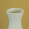 thumbnail image 6 of Modern Dining Trumpet Floor Vase, For Entryway and Living Room, White Fiberglass 22 inch, 6 of 7