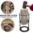 thumbnail image 3 of Firewood Kindling Splitter, Wood Splitter, Manual Log Splitter, Firewood Divider, Manual Splitting Tool, 3 of 4