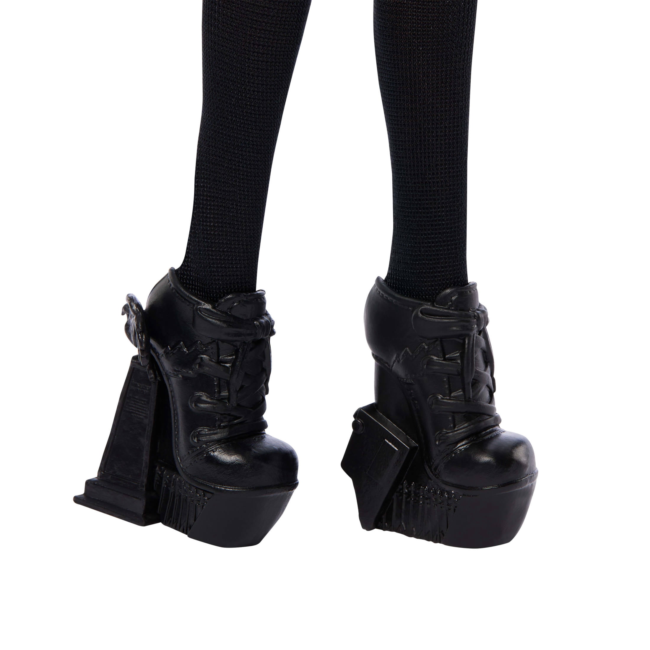 Monster High x Wednesday Collectible Doll, Wednesday Addams in Black Dress with Thing Accessory