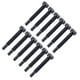 thumbnail image 5 of Juego de 12 tornillos de repuesto para pastillas humbucker de guitarra eléctrica Negro, 5 of 6