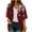 X046-Wine, variant on Women's Summer Flowy Kimono Cardigans Boho Beach Cover Up Tops Cover Up Swimwear Cardigan