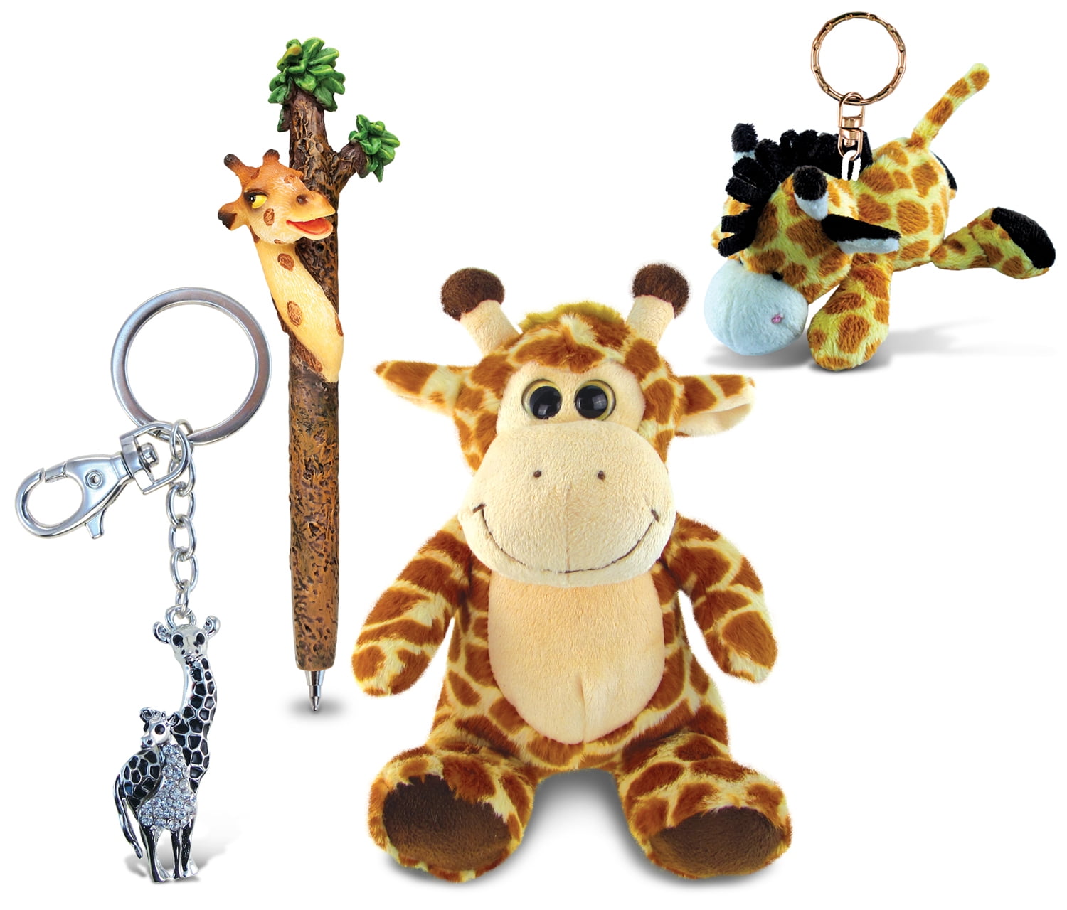 tiny stuffed animal keychains