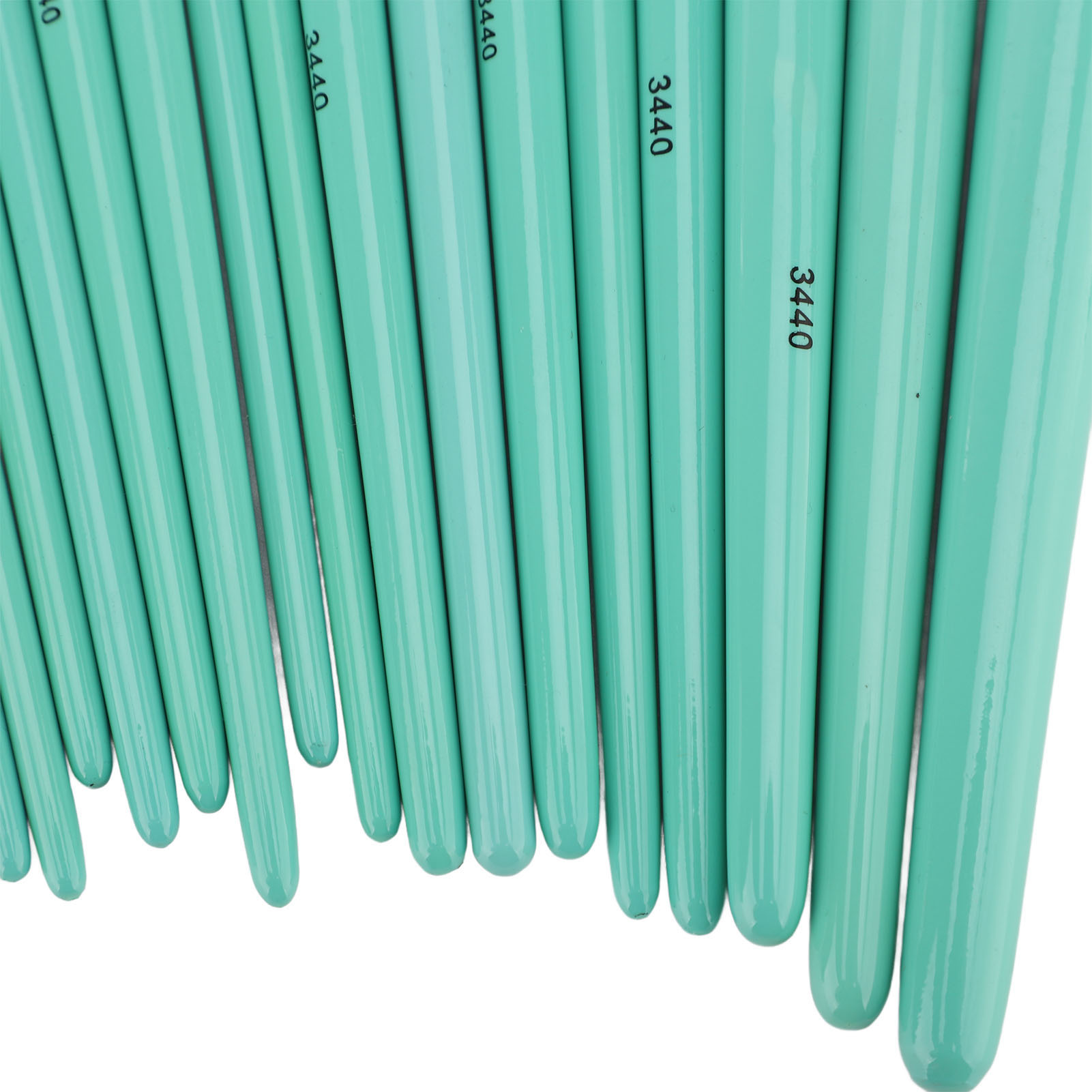 YAHHU 17 Pieces Paint Brushes Set Multiple Sizes Nylon Bristles for Watercolor Acrylic Oil Painting