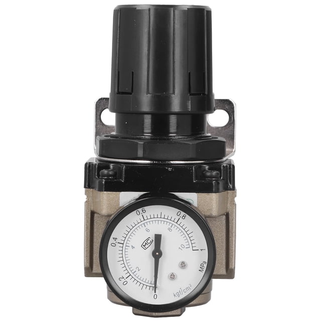 Air Pressure Reducing Valve,G1/2 Air Pressure Regulating Air Source Pressure Processor Pneumatic Pressure Regulator Best in its Class