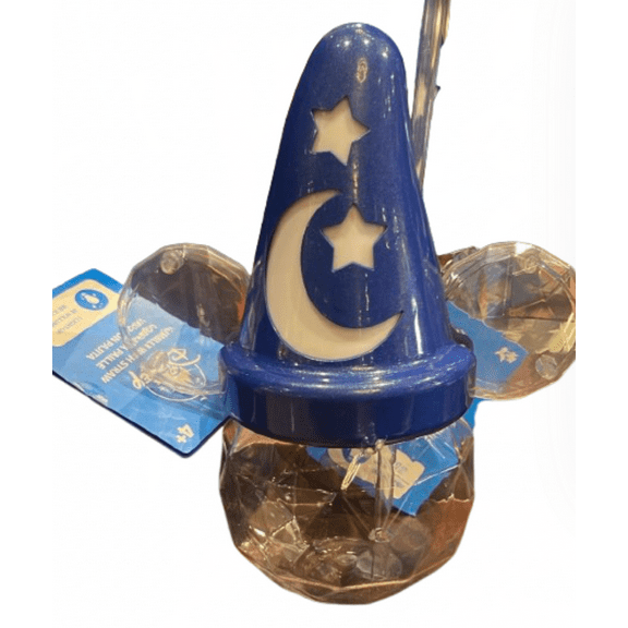 Disney Parks Mickey Mouse Sorcerer Light Up Tumbler With Straw New With Tag