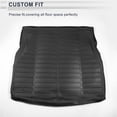 thumbnail image 3 of Unique Bargains Rear Cargo Liner Rear Trunk Mat for Mercedes Benz C-Class Sedan W205 2014-2020 Anti-Slip Trunk Cargo Luggage Boot Tray Mat TPE 1 Pc Long Grid Pattern, 3 of 7