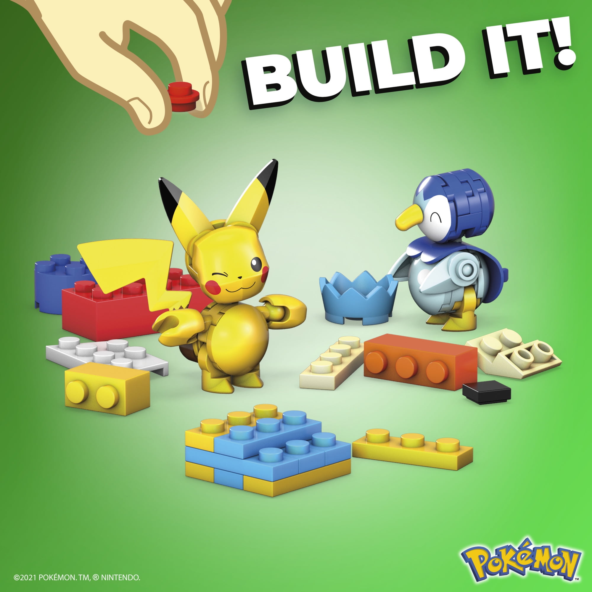 Mega Bloks - Pokemon Holiday Calendar, 202 Piece Building Toy Set