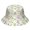 Princess and Flower Green Pattern, variant on Princess and Fairy White Pattern Bucket Hat, Beach Bucket Hat with Wide Brim & Breathable Fabric, Foldable Design Gifts for Hiking Camping Fishing Beach