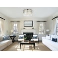 thumbnail image 2 of Elegant Lighting Sydney 32" 8 Light Royal Crystal Flush Mount, 2 of 8