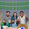 thumbnail image 4 of Guirnalda de banderas de Brasil AhfuLife de 10 m, 30 piezas, doble cara, 4 of 6