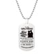 thumbnail image 1 of Collar para mujer, joyería para mujer, collar con placa de acero inoxidable, regalo unisex para familia y amigos, recuerda que eres más valiente que tú, padre, madre, hijo e hija. Colgante de cadena., 1 of 3