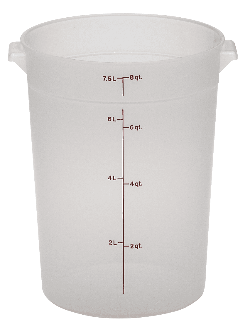 Cambro Manufacturing Cambro 8 quart Translucent Round Container