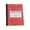 B#076 Red, variant on Classic Marble Composition Book, American Style Wide Ruled Sewn Binding Notebook, Black and White Snowflake Pattern Journal for Notes B#076 Green