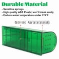 thumbnail image 5 of 4-Pack Catch and Release Mouse Trap – Humane No‑Kill Rodent Trap for Indoor/Outdoor, Reusable Easy‑Clean Design, Child‑Resistant & Pet‑Friendly, Large, 5 of 9