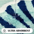 thumbnail image 4 of Alfombra de baño Tyrot Coastal de 51 x 120 cm, antideslizante, felpa, 4 of 8