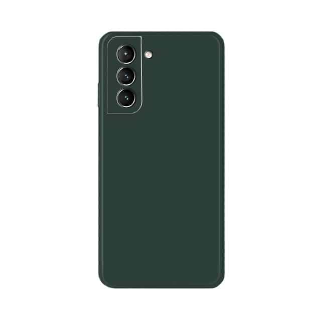 PANDACO Étui Souple à Étui Mate Vert Forêt pour Samsung Galaxy S21 FE